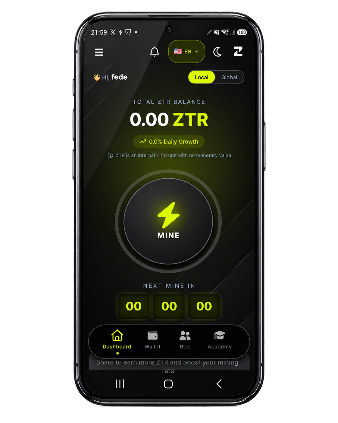 Zitro Network Mobile App